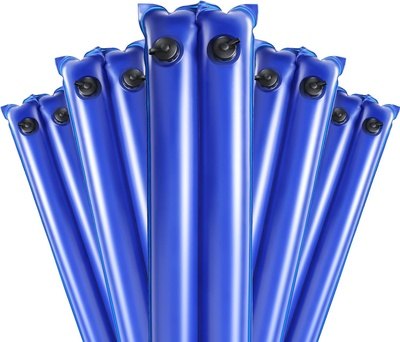Double Chamber Pool Cover Water Weight Tubes for In-Ground Swimming Pools 5 Pack