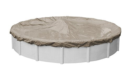 Robelle Round Pool Cover for Winter – 24 ft Above Ground Pools