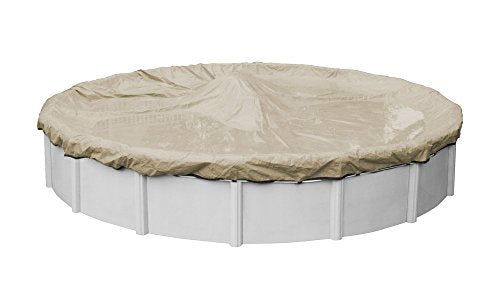 Robelle Round Pool Cover for Winter – 24 ft Above Ground Pools