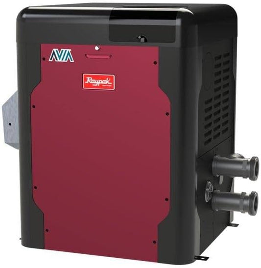 Raypak Avia P-R404A-EP-C Propane Gas Pool Heater with Wi-Fi & Raymote App