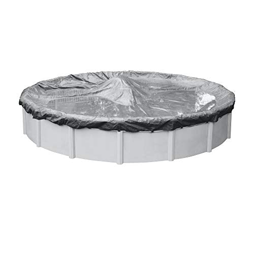 Robelle Round Pool Cover for Winter – 24 ft Above Ground Pools