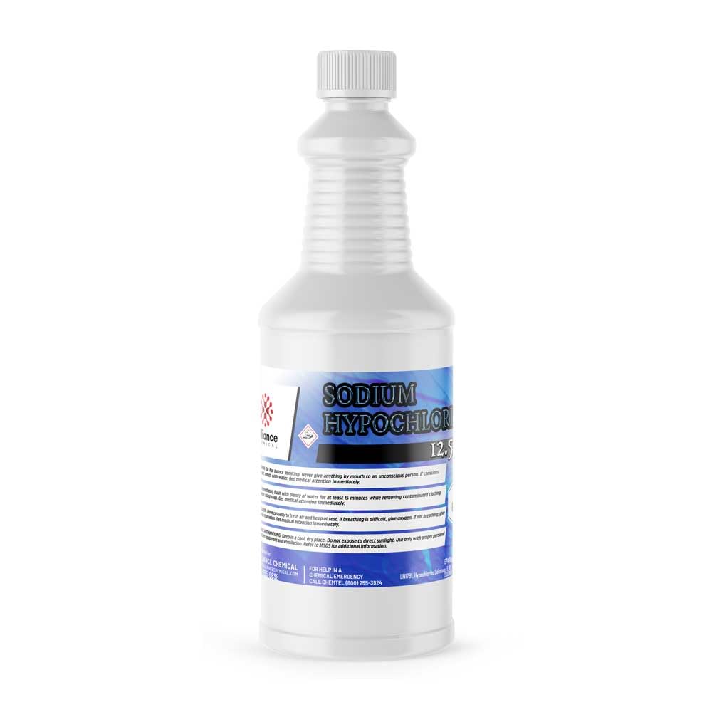 Sodium Hypochlorite Liquid Chlorine for Pools and Spa 12.5% 1 Gallon