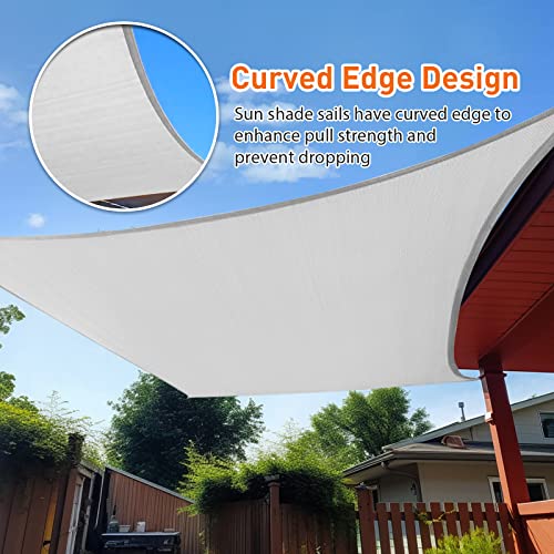 Artpuch Rectangle/Triangle Sunshade Sails Canopy UV Block