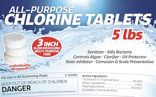 Chlorine Granules for Hot Tub and Spa 5-Pounds