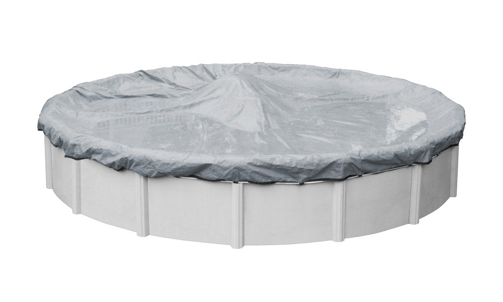 Robelle Round Pool Cover for Winter – 24 ft Above Ground Pools