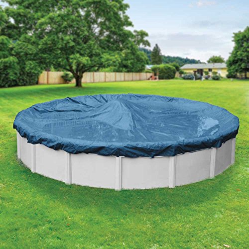 Robelle Round Pool Cover for Winter – 24 ft Above Ground Pools