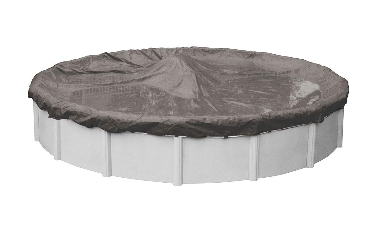 Robelle Round Pool Cover for Winter – 24 ft Above Ground Pools