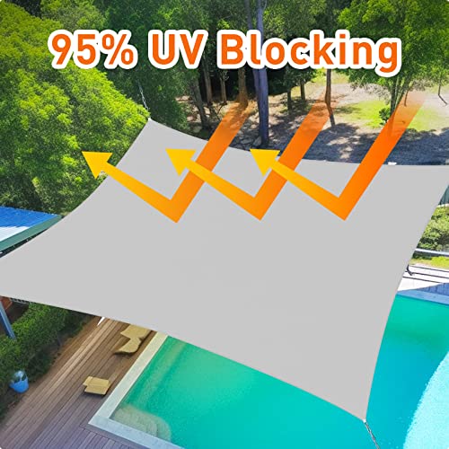 Artpuch Rectangle/Triangle Sunshade Sails Canopy UV Block