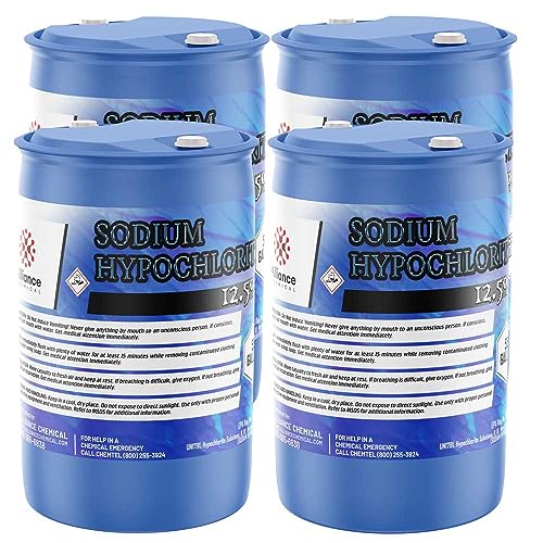 Sodium Hypochlorite Liquid Chlorine for Pools and Spa 12.5% 1 Gallon