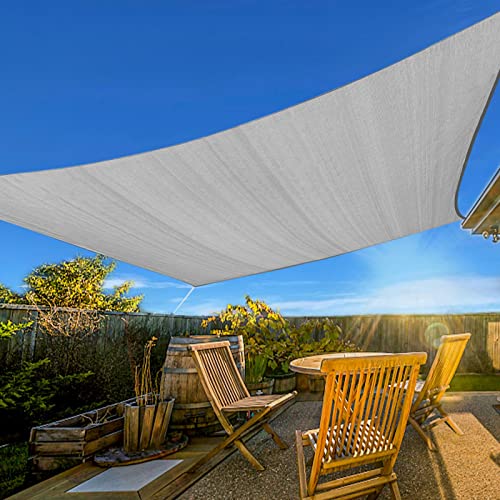 Artpuch Rectangle/Triangle Sunshade Sails Canopy UV Block