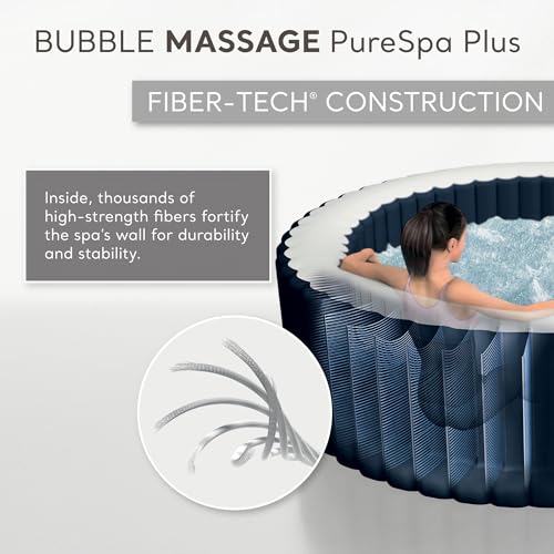 INTEX SimpleSpa Inflatable Hot Tub Bubble Massage Spa