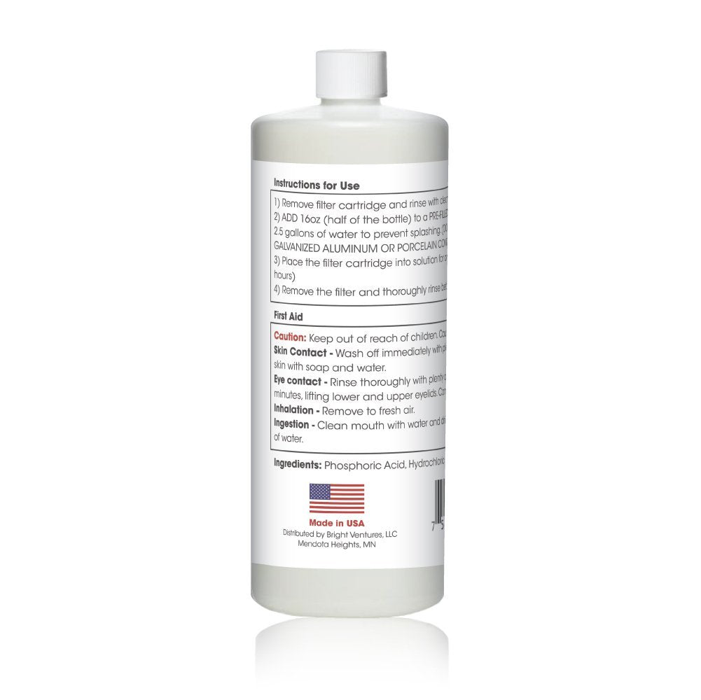 Hot Tub, Spa, and Pool Filter Cleaner 32oz