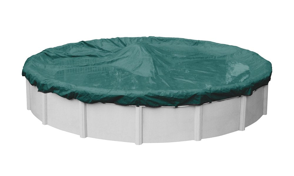 Robelle Round Pool Cover for Winter – 24 ft Above Ground Pools