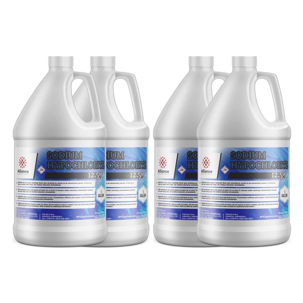 Sodium Hypochlorite Liquid Chlorine for Pools and Spa 12.5% 1 Gallon