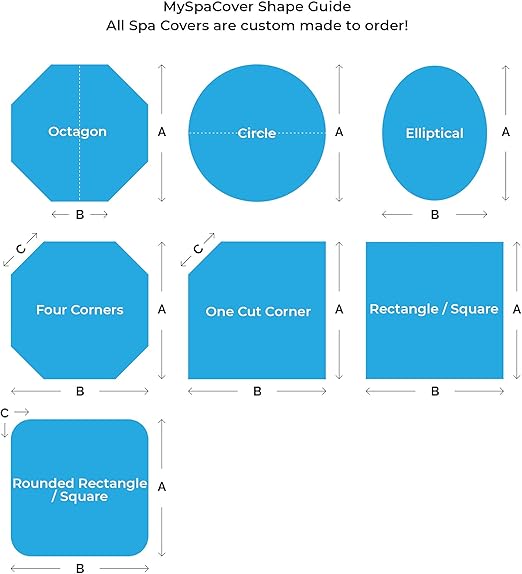 Custom Hot Tub and Spa Insulation Covers – Durable and Energy Efficient, Customize Shape, Size, Color, Insulation Foam Thickness, and Energy Saving
