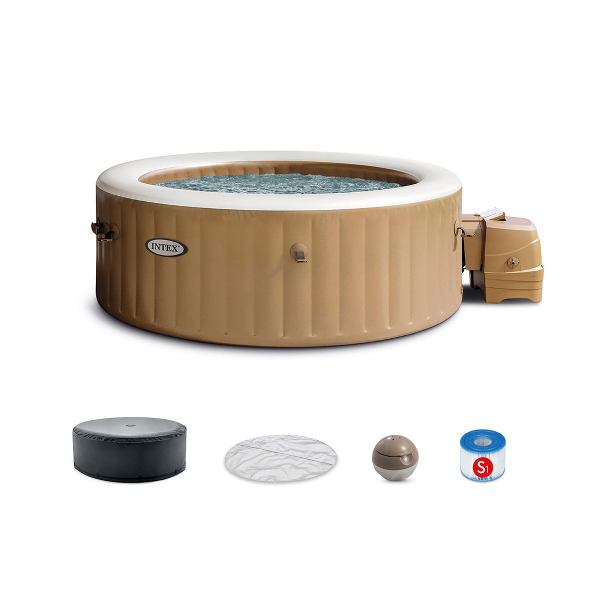 INTEX SimpleSpa Inflatable Hot Tub Bubble Massage Spa