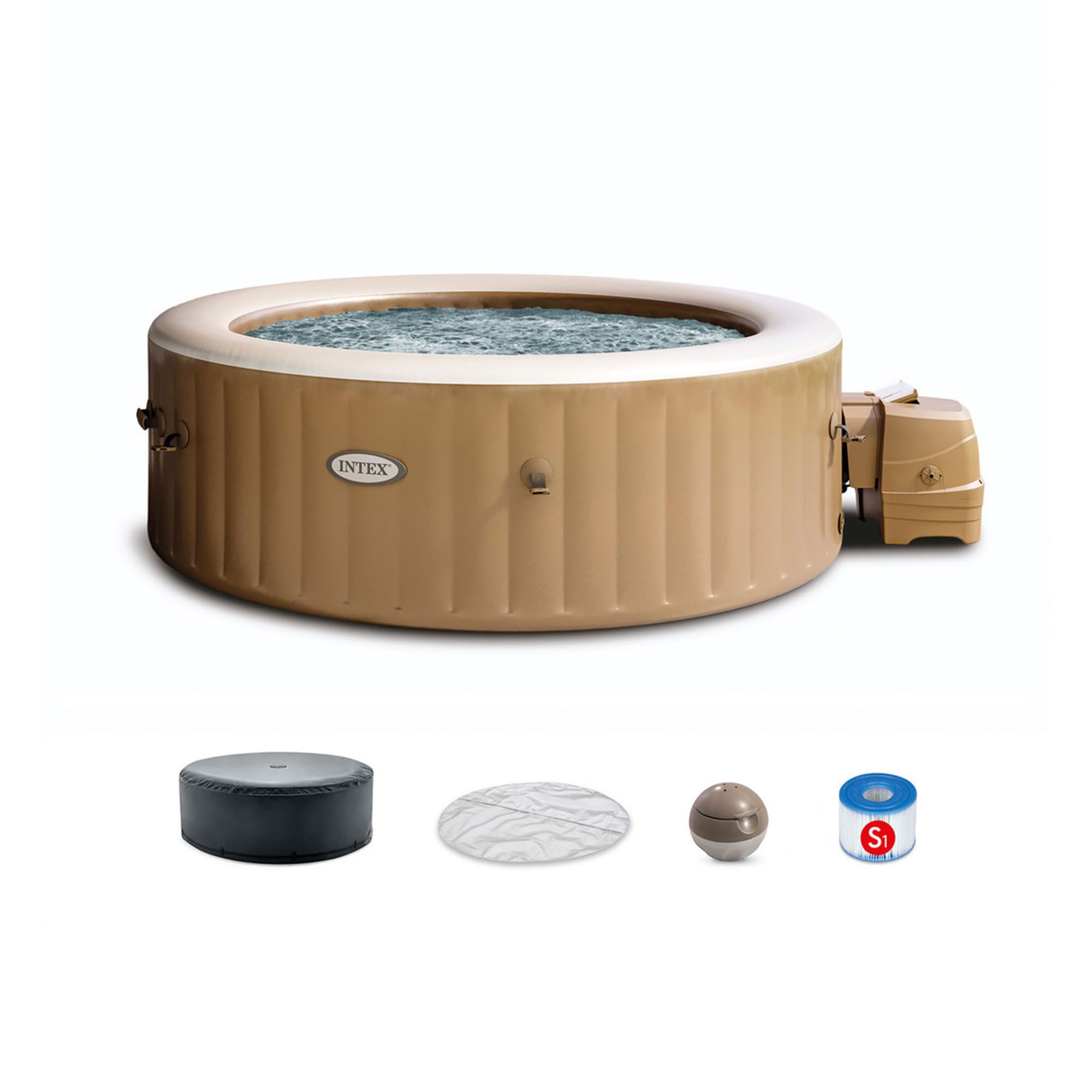 INTEX SimpleSpa Inflatable Hot Tub Bubble Massage Spa