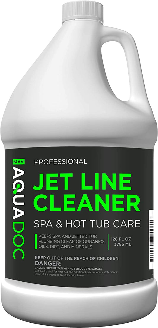 Spa Jet Cleaner for Hot Tub - Spa Jet Line Cleaner for Hot Tubs & Jetted Tub Cleaner to Keep Your Jets Clean - Fast Acting Spa Flush for Hot Tub (Jet Line Cleaner - 1 Gallon)