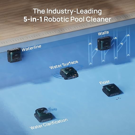 Beatbot AquaSense 2 Pro – Ultimate 5-in-1 Cordless Robotic Pool Cleaner