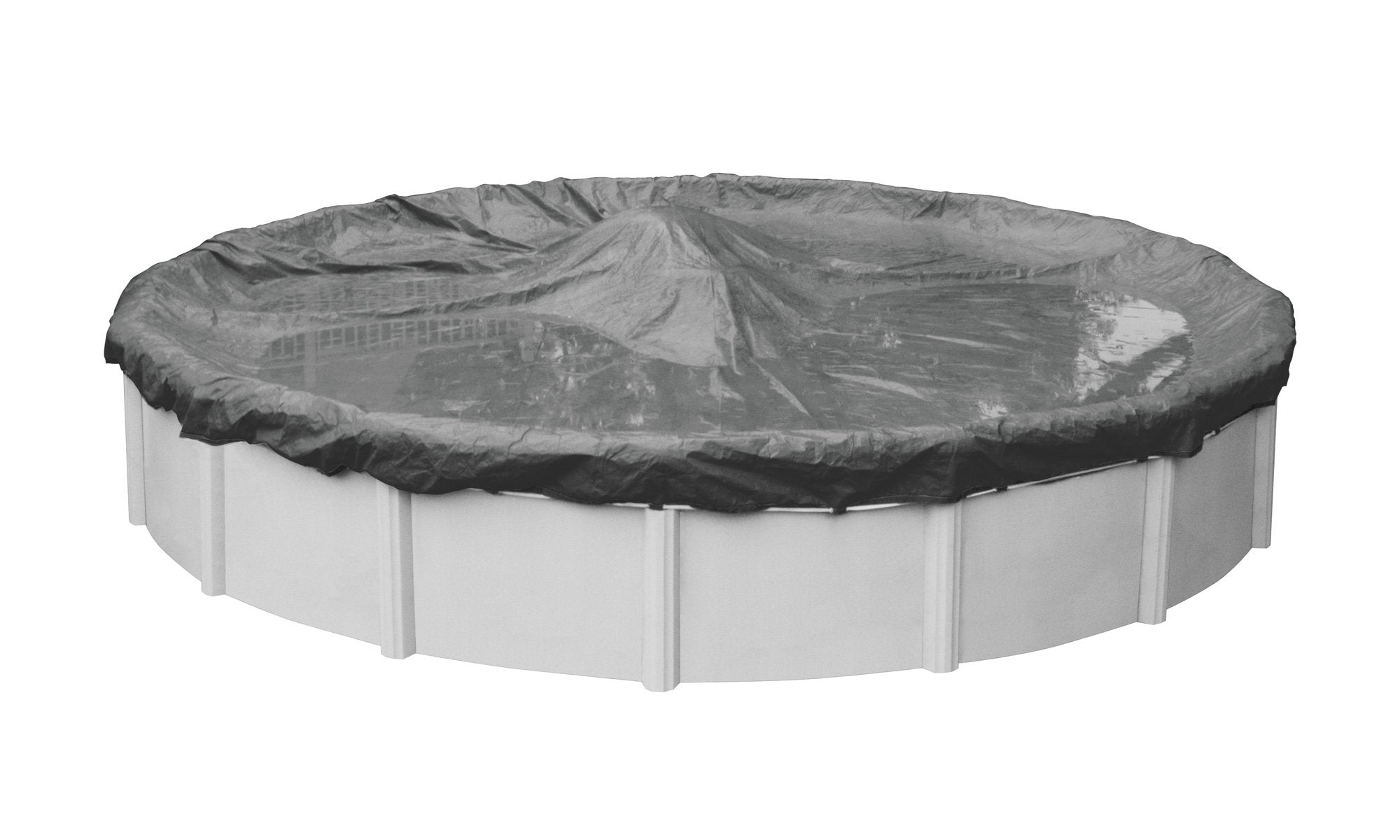 Robelle Round Pool Cover for Winter – 24 ft Above Ground Pools