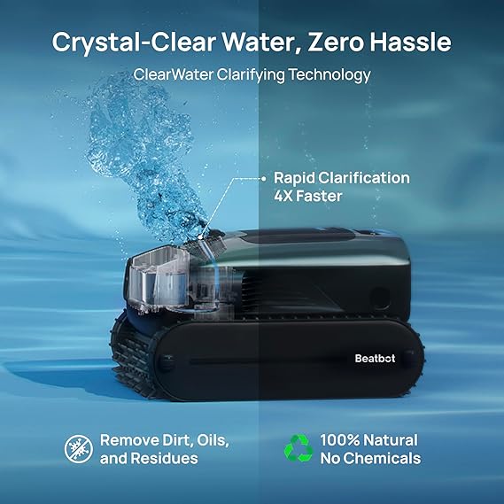 Beatbot AquaSense 2 Pro – Ultimate 5-in-1 Cordless Robotic Pool Cleaner