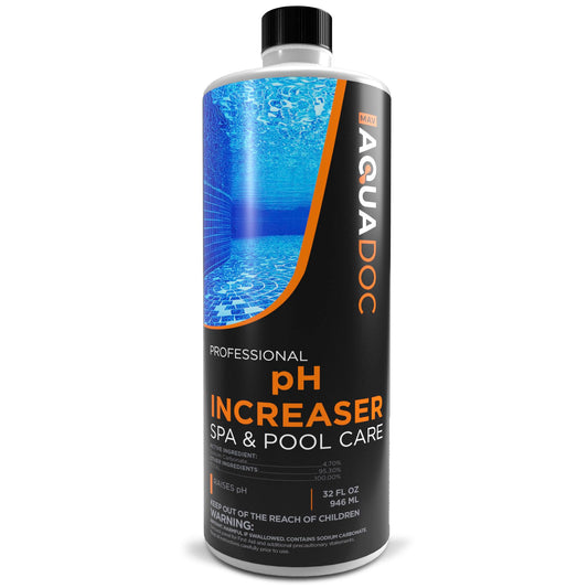 AquaDoc pH Increaser for Hot Tub and Spa - Balance and Boost Your Spa Water Chemistry (32oz)