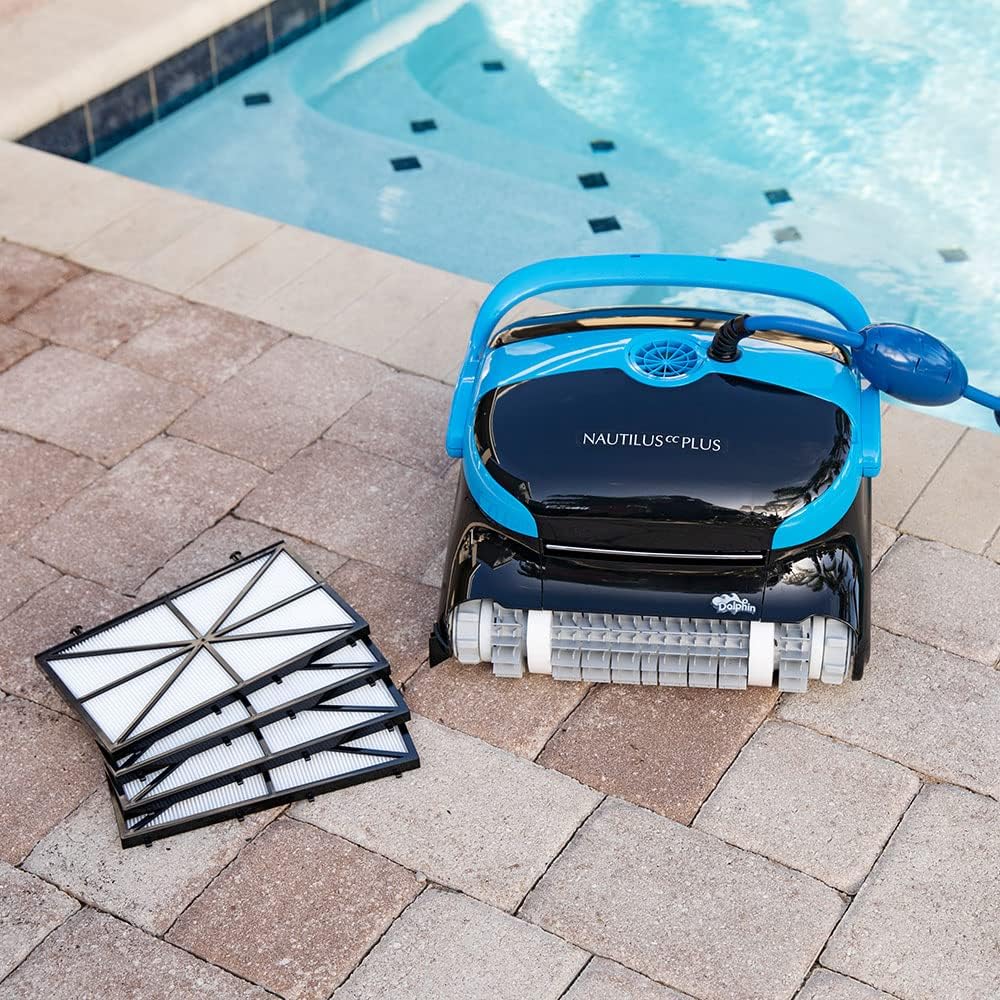 Dolphin Nautilus CC Plus Robotic Pool Vacuum Cleaner with Ultra-Fine Filters