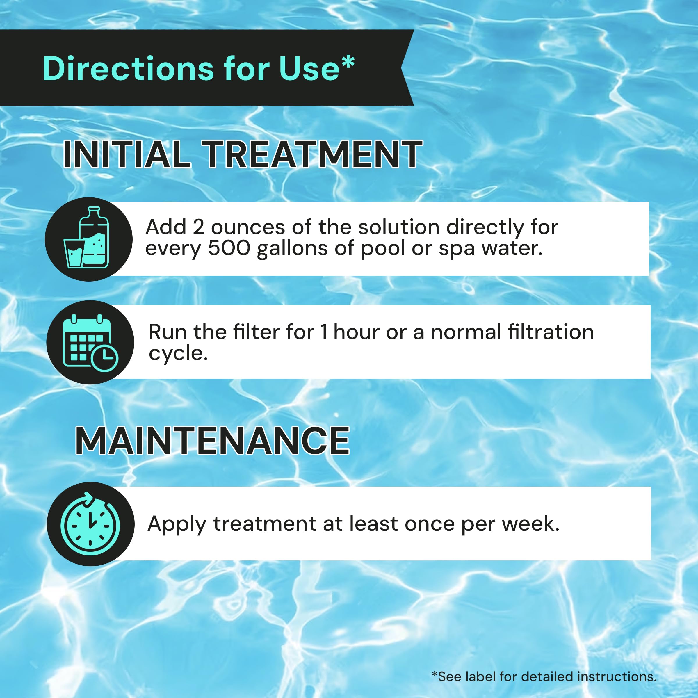 Pool, Spa, and Hot Tub Stain and Scale Control – Professional-Grade Scale, Metal, and Stain Preventer to Soften Water, Remove Deposits, and Maintain Clear Hot Tub Water