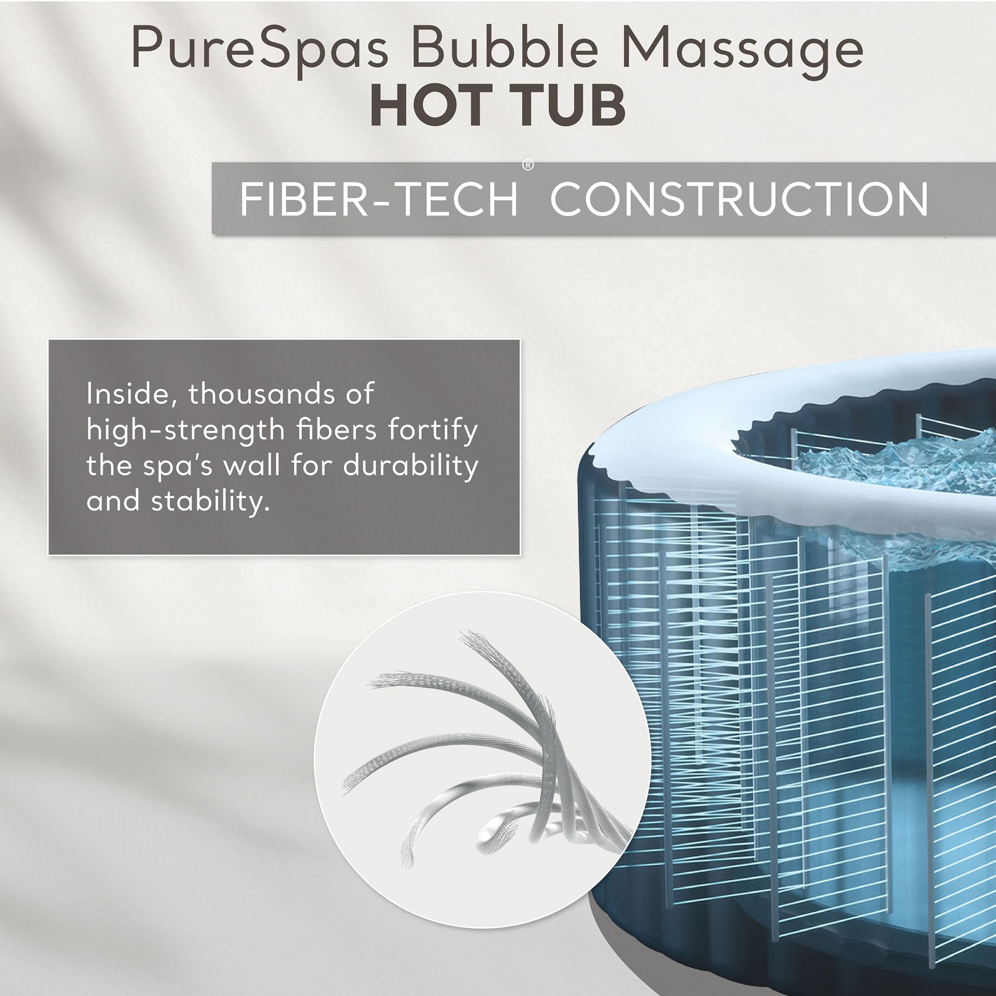 INTEX SimpleSpa Inflatable Hot Tub Bubble Massage Spa