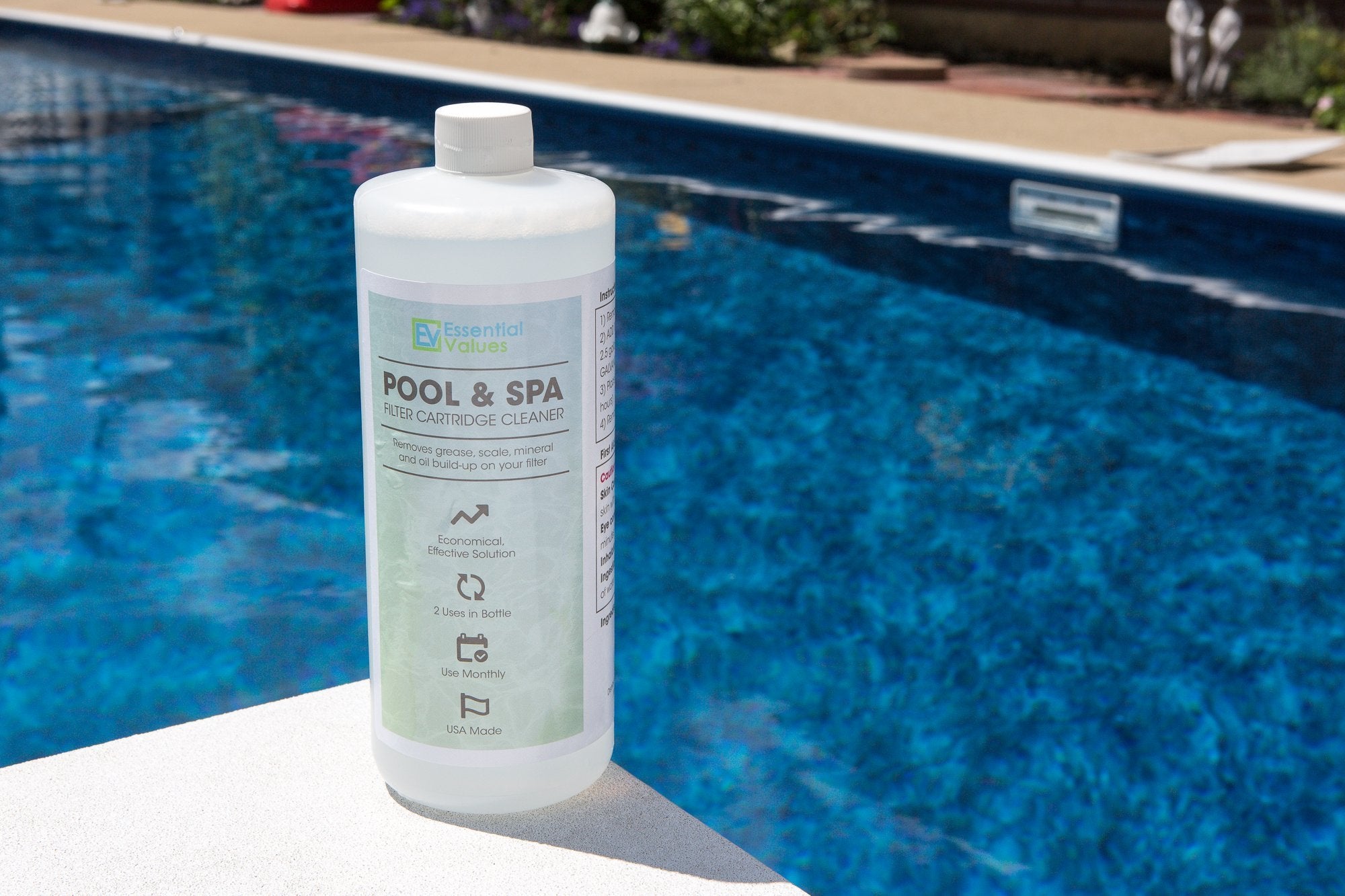 Hot Tub, Spa, and Pool Filter Cleaner 32oz