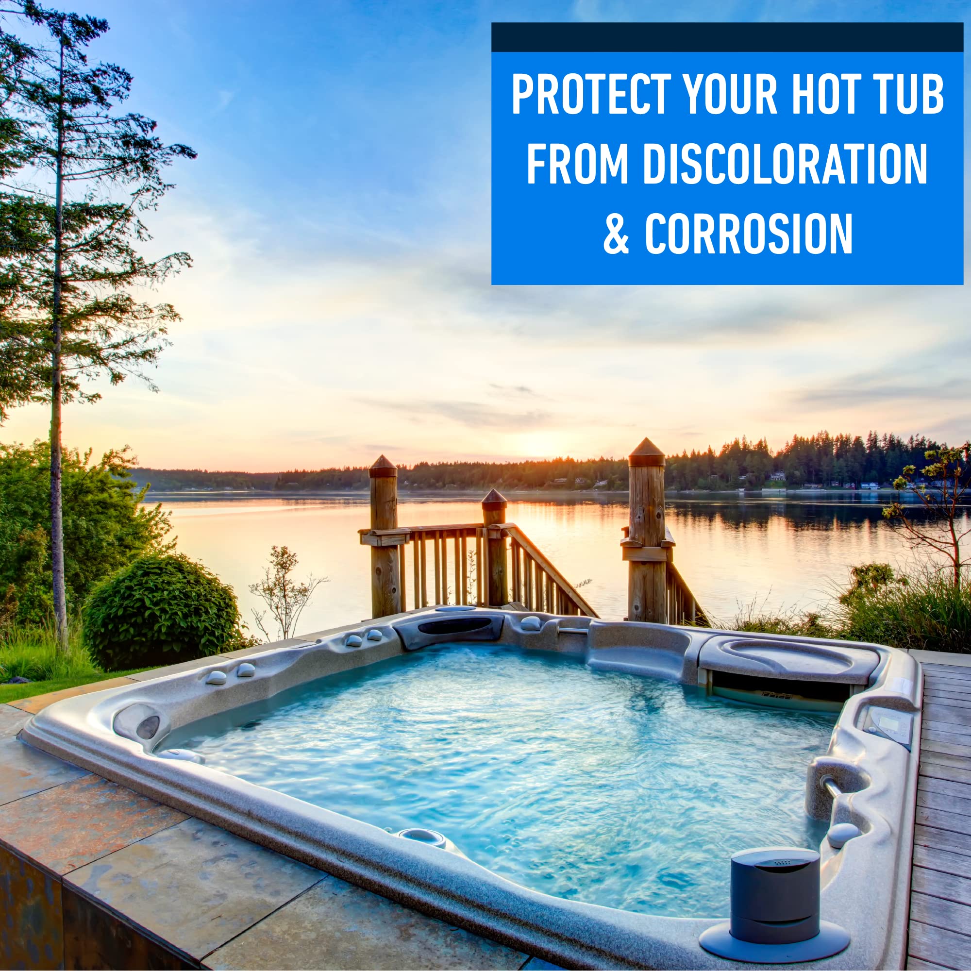 Hot Tub, Spa, and Pool Defoamer: Quickly Removes Foam & Eco-Friendly