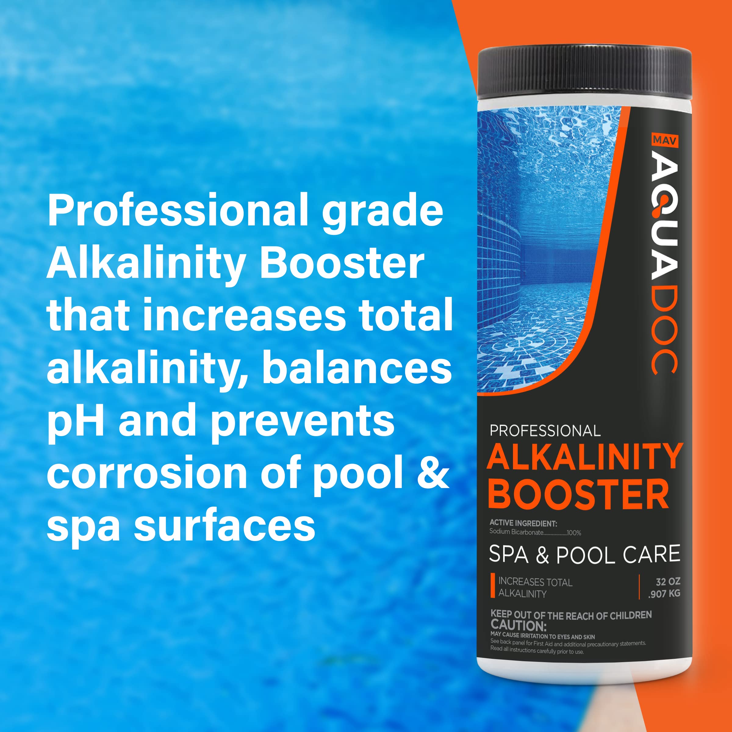 AquaDoc Total Alkalinity Increaser for Hot Tub & Spa - Alkalinity Booster