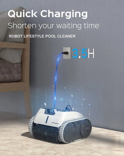 Wireless Robotic Swimming Pool Cleaner Wifi App Control