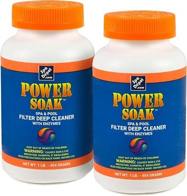 Power Soak 热水浴缸水疗中心和泳池过滤器滤芯清洁剂