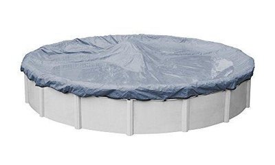 Robelle Round Solid Winter Cover for Above-Ground Pools - Thesummerpools.com