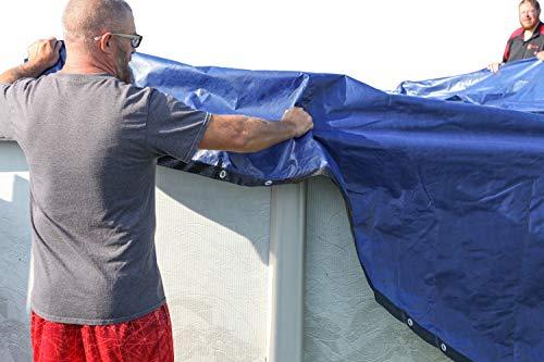 Above Ground Round Pool Safety and Winter Covers - Thesummerpools.com