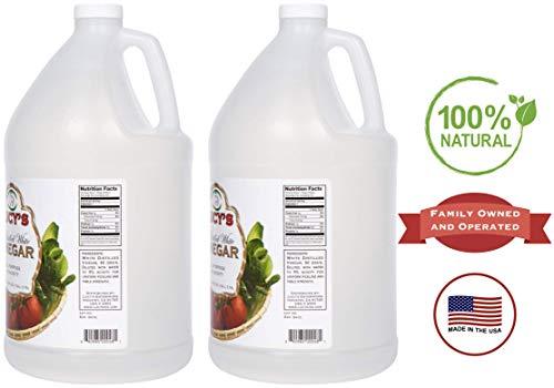 All Natural Distilled White Vinegar for Cleaning, 1 Gallon 128oz. (Pack of 2) - Thesummerpools.com