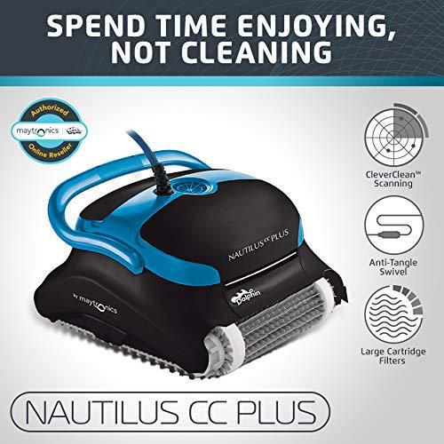 Dolphin Nautilus CC Plus Automatic Robotic Pool Cleaner for Inground a –