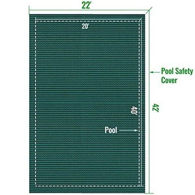 Happybuy Solid Safety Pool Cover for Inground Swimming Pool - Thesummerpools.com