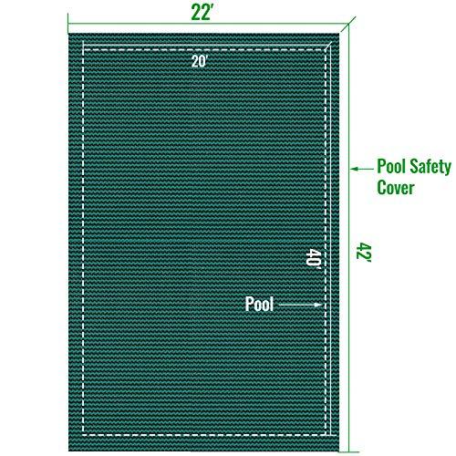 Happybuy Solid Safety Pool Cover for Inground Swimming Pool - Thesummerpools.com