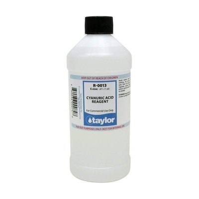 TAYLOR TECHNOLOGIES INC R-0013-E CYANURIC ACID REAGENT 16 OZ - Thesummerpools.com