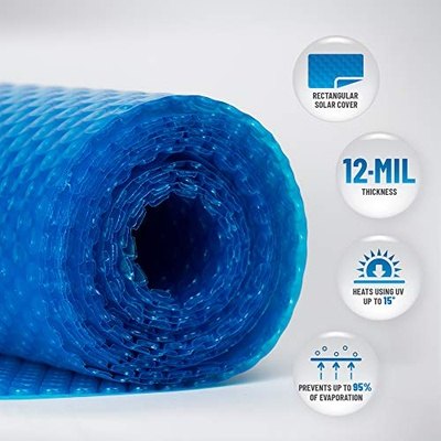 Blue Wave Solar Blanket for Rectangular In-Ground Pools