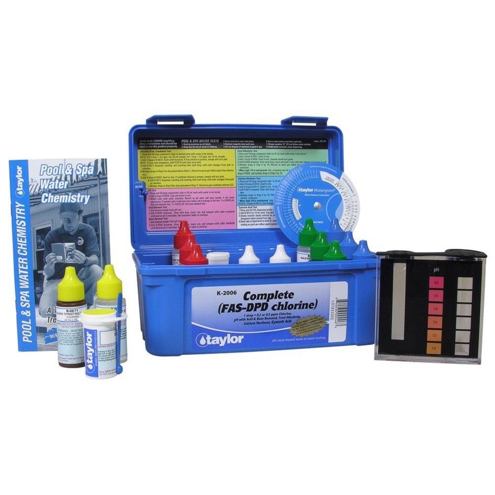 TAYLOR K-2006 POOL WATER TEST KIT - CHLORINE FAS-DPD - Thesummerpools.com