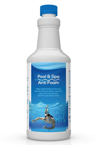 Pool & Spa Anti Foam Defoamer Foam Remover for Pools, Spas, Hot Tubs, Fountains - Thesummerpools.com