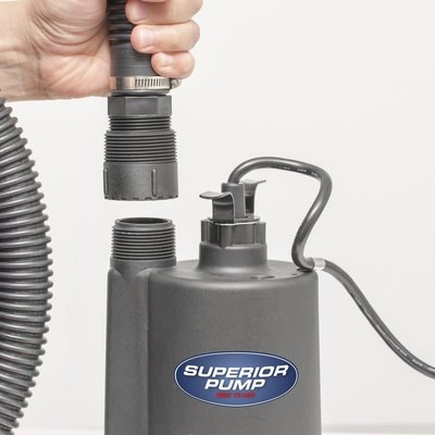 Superior Pump 91250 Utility Pump 1/4 Horsepower Black - Thesummerpools.com