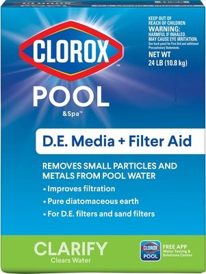 Diatomaceous Earth (D.E) Plus Filter Aid for Fine Debris and Heavy Metals - Thesummerpools.com