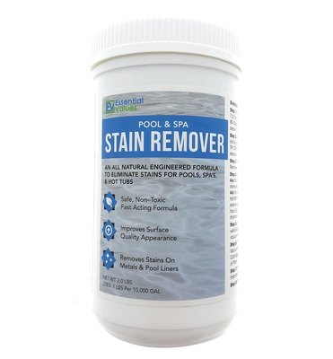 Swimming Pool & Spa Stain Remover for Vinyl Liners, Fiberglass, Plaster and Metals - Thesummerpools.com