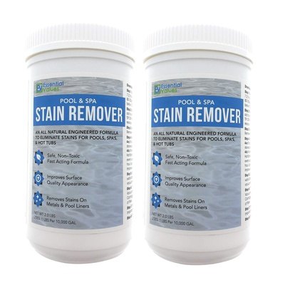 Swimming Pool & Spa Stain Remover for Vinyl Liners, Fiberglass, Plaster and Metals - Thesummerpools.com