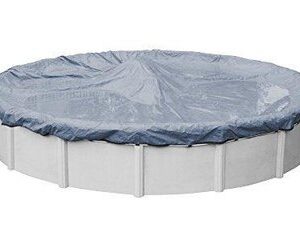 Robelle Round Solid Winter Cover for Above-Ground Pools - Thesummerpools.com