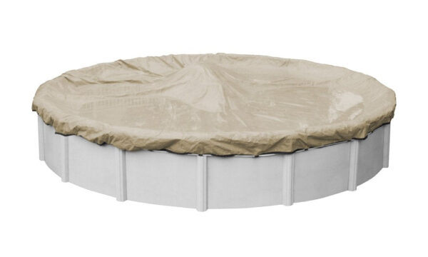 Robelle 24 ft Round Winter Pool Cover for Above-Ground Pool - 图片 19